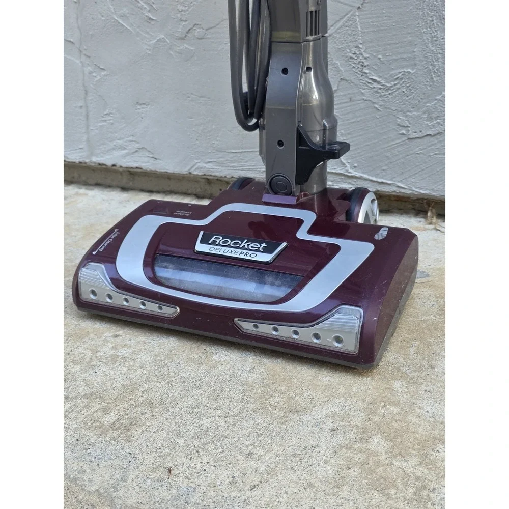 Shark Rocket Pro Deluxe Pro Corded Vacuum Maroon Good Condition